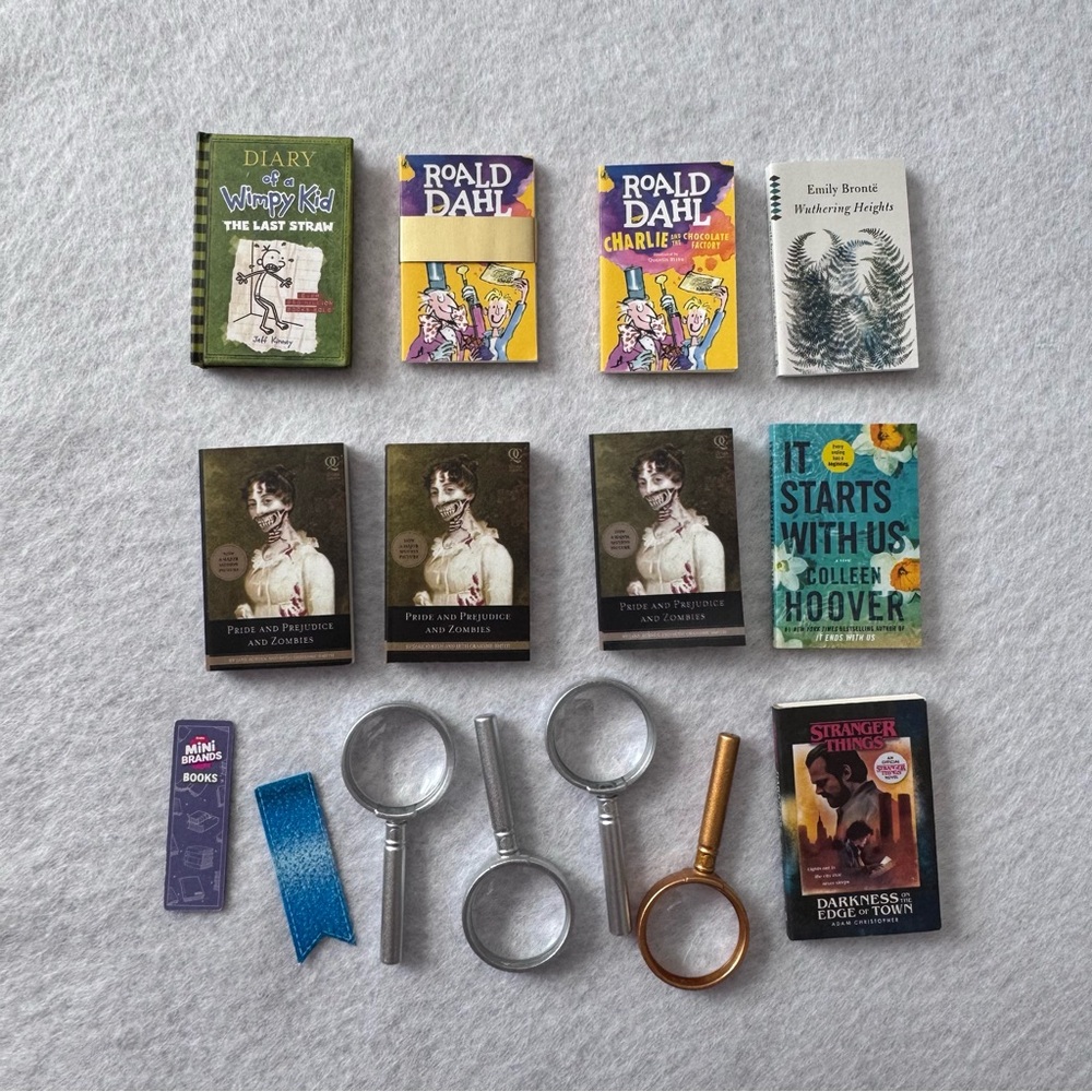 Mini Brands book series - set of 15 items